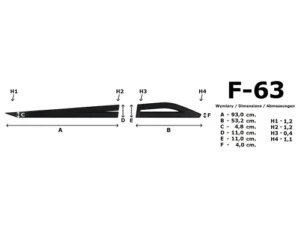 פסי קישוט טויוטה ראב 4