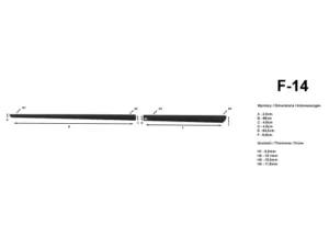 פסי קישוט סוזוקי S-CROSS קרוסובר